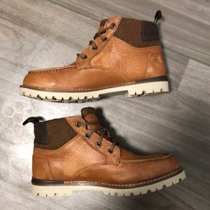 waterproof dark toffee leather men's hawthorne boots